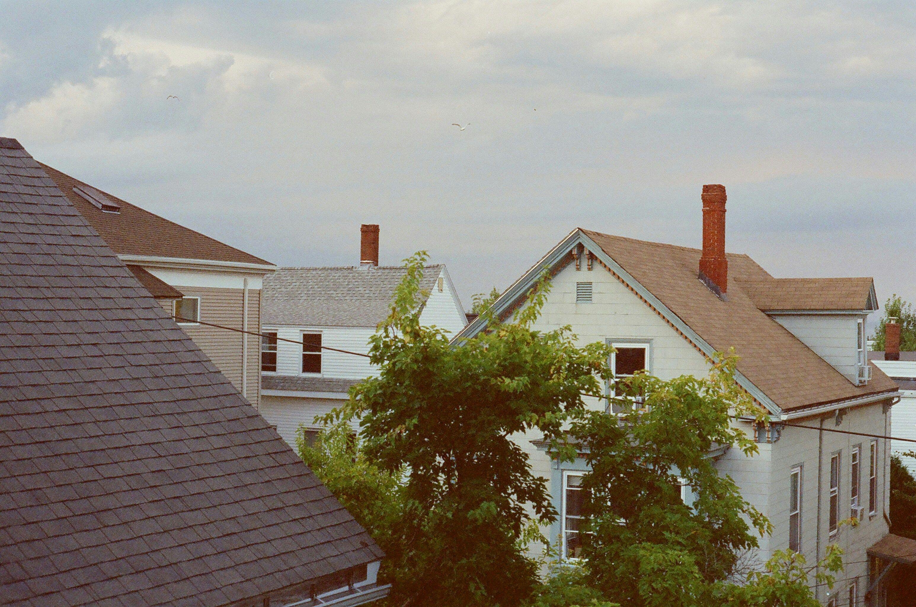 Homes at a distance.